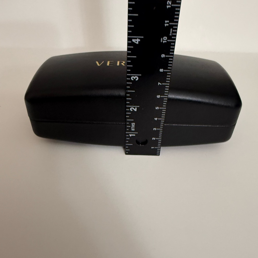 VERSACE sunglasses case BLACK AUTHENTIC SUNGLASSES CASE W/CLOTH , booklet - Picture 8 of 11